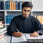 Home 18 위험물관리사 시험 합격률 분석 - **Prompt:** A focused and determined young professional, with features that could be found in the Ar...